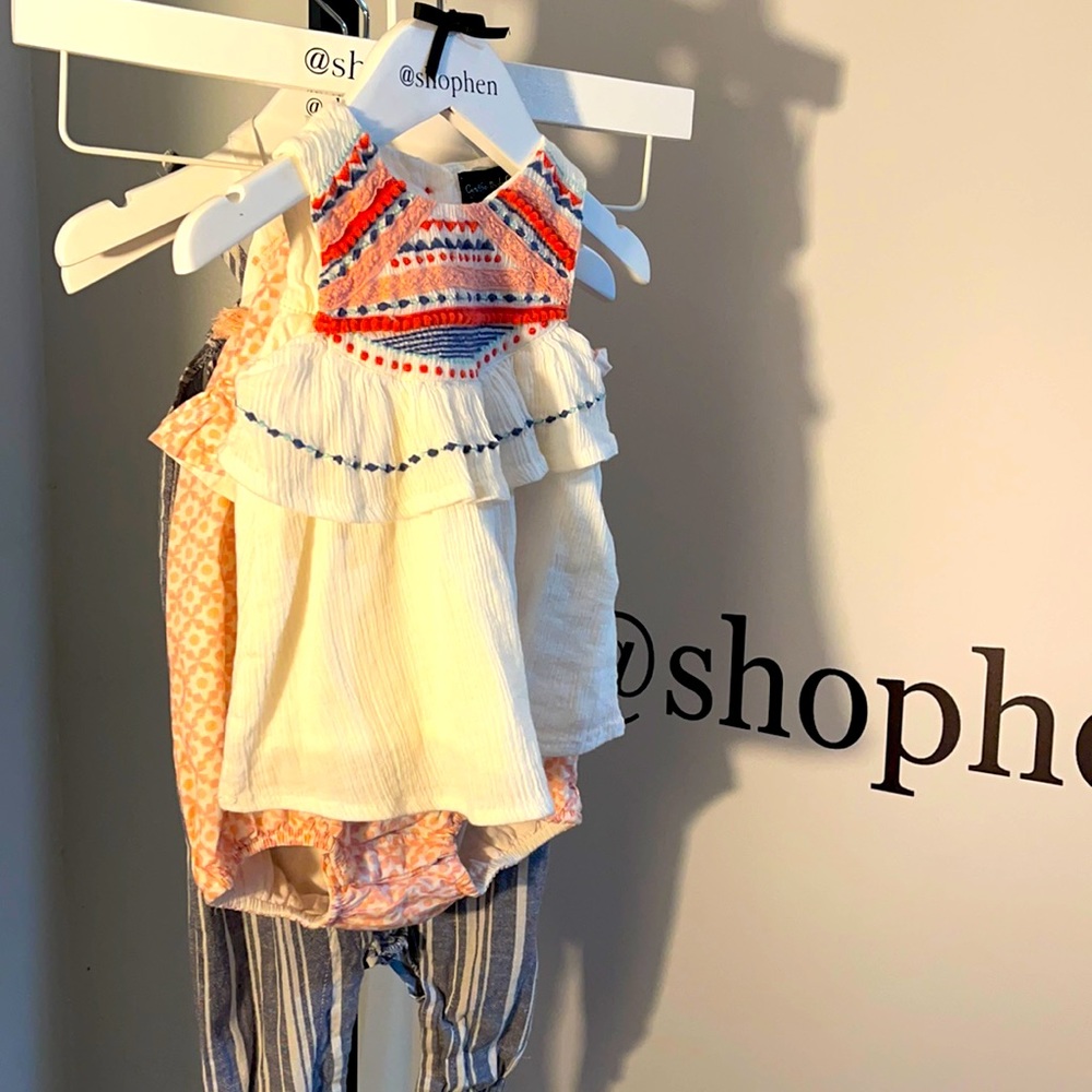 Bundle-4 Cynthia Rowley/ 7 forallmankind sz/6-9m